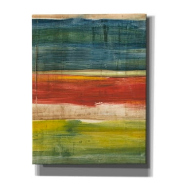 Epic Graffiti 'Vibrant Abstract I' by Ethan Harper Canvas Wall Art, 26"x34"