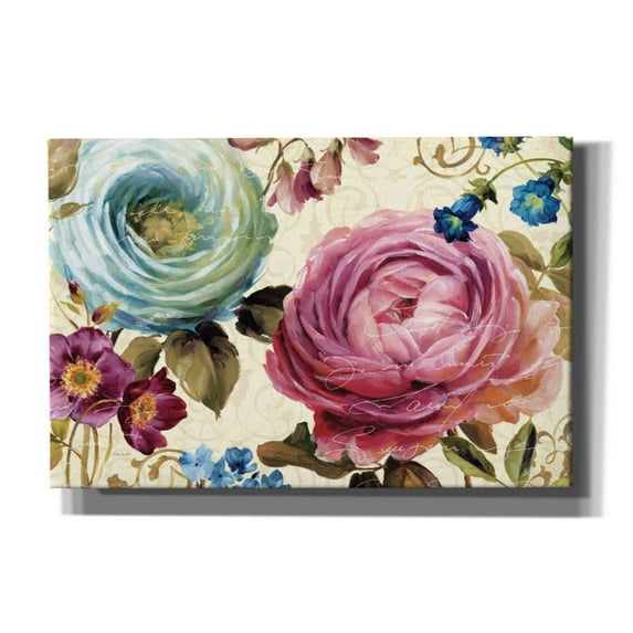 Epic Graffiti 'Victorias Dream III' by Lisa Audit, Canvas Wall Art, 18"x12"