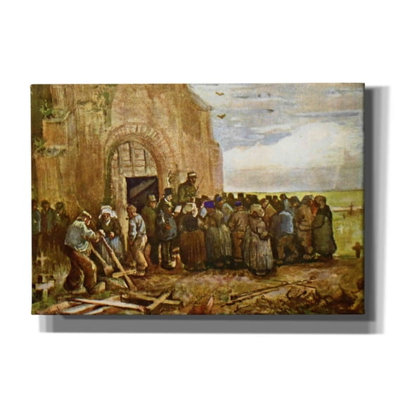 Epic Graffiti 'Vincent Van Gogh 03' by Vincent Van Gogh, Giclee Canvas Wall Art, 26"x18"