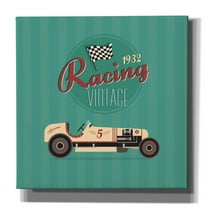 Epic Graffiti 'Vintage Racing 2' by Graphinc, Canvas Wall Art, 26"x26"