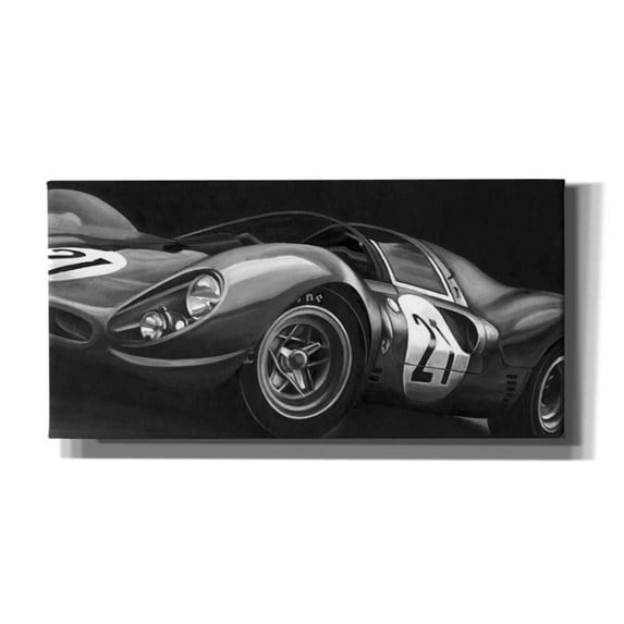 Epic Graffiti 'Vintage Racing II' by Ethan Harper Canvas Wall Art, 60"x30"