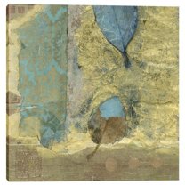 Epic Graffiti ''Wabi-Sabi Leaf'' by Elena Ray Graphic Art on Canvas