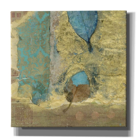 Epic Graffiti ''Wabi-Sabi Leaf'' by Elena Ray Graphic Art on Canvas