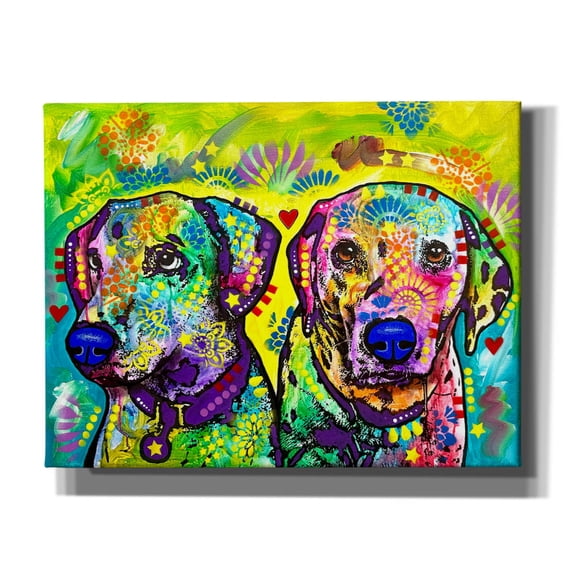 Epic Graffiti 'Waiting For Our Opportunity' by Dean Russo Canvas Wall Art, 34" x 26"