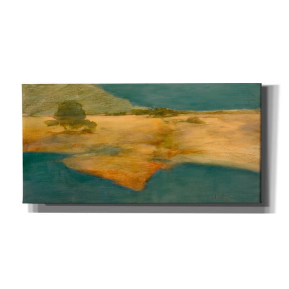 Epic Graffiti 'Warmer Today' by J. E. Knauf, Canvas Wall Art, 24"x12"