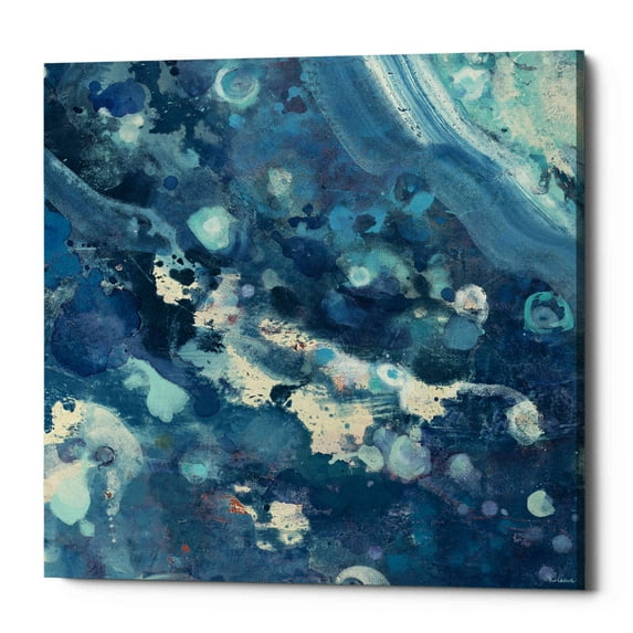 Epic Graffiti 'Water III' by Albena Hristova, Canvas Wall Art, 37"x37"