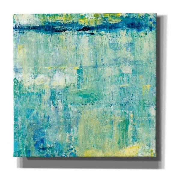 Epic Graffiti 'Water Reflection II' by Tim O'Toole, Canvas Wall Art, 12"x12"