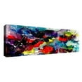 thumbnail image 1 of Epic Graffiti  "Watercolor Nebula 2.0" by Craig Snodgrass, Giclee Canvas Wall 20" x 60", 1 of 4