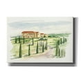 thumbnail image 1 of Epic Graffiti "Watercolor Tuscan Villa I" by Ethan Harper, Canvas Wall Art, 26"x18", 1 of 8