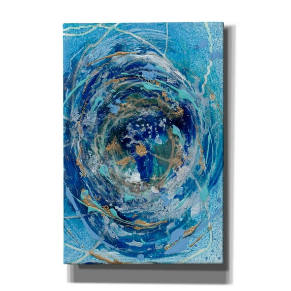 Epic Graffiti 'Waterspout I' by Alicia Ludwig Canvas Wall Art, 12"x18"