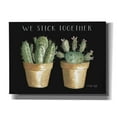 thumbnail image 1 of Epic Graffiti 'We Stick Together Cactus' by Cindy Jacobs, Canvas Wall Art, 16"x12", 1 of 2