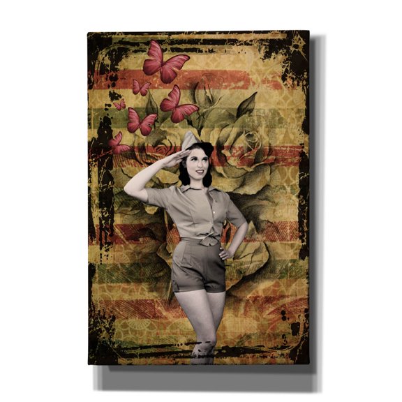 Epic Graffiti 'We Want You' by Elo Marc, Canvas Wall Art, 12"x18"