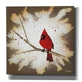thumbnail image 1 of Epic Graffiti 'Weathered Friends - Cardinal' by Britt Hallowell, Canvas Wall Art, 18"x18", 1 of 3