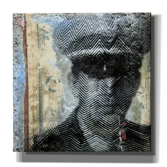 Epic Graffiti 'Weathered' by LovIsArt, Canvas Wall Art, 12"x12"