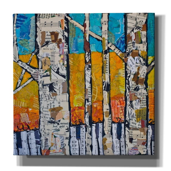 Epic Graffiti 'Wild White 1' by St. Hilaire Elizabeth, Canvas Wall Art, 18"x18"