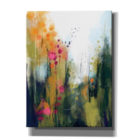 Epic Graffiti 'Wildwood' by Ishita Banerjee Giclee Canvas Wall Art, 40"x54"