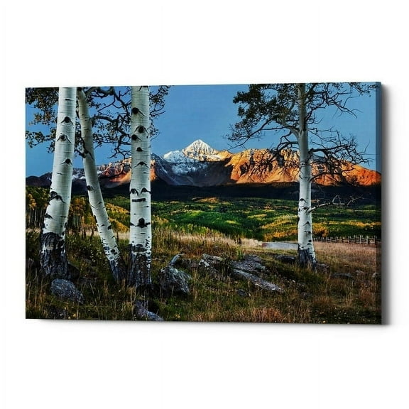 Epic Graffiti  "Wilson Peak," Giclee Canvas Wall Art, 18"x26" 40" x 60"