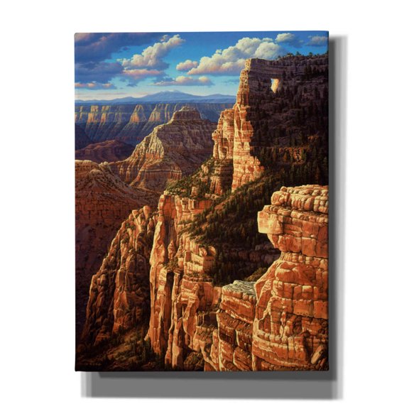 Epic Graffiti 'Window To Heaven' by R. Hed, Canvas Wall Art, 12"x16"