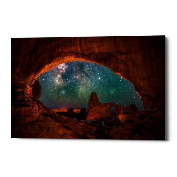 Epic Graffiti "Window to the Heavens" by Darren White, Giclee Canvas Wall Art 18" x 26"