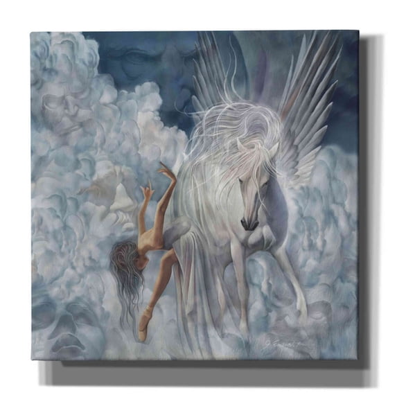 Epic Graffiti 'Winds Of Pegasus' by Enright, Canvas Wall Art, 18"x18"