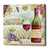 Epic Graffiti  'Wine Country IV' Canvas Wall Art, 12"x12" 18" x 18"