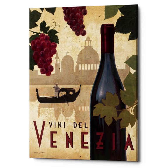 Epic Graffiti 'Wine Festival II' by Marco Fabiano, Canvas Wall Art, 18"x26"