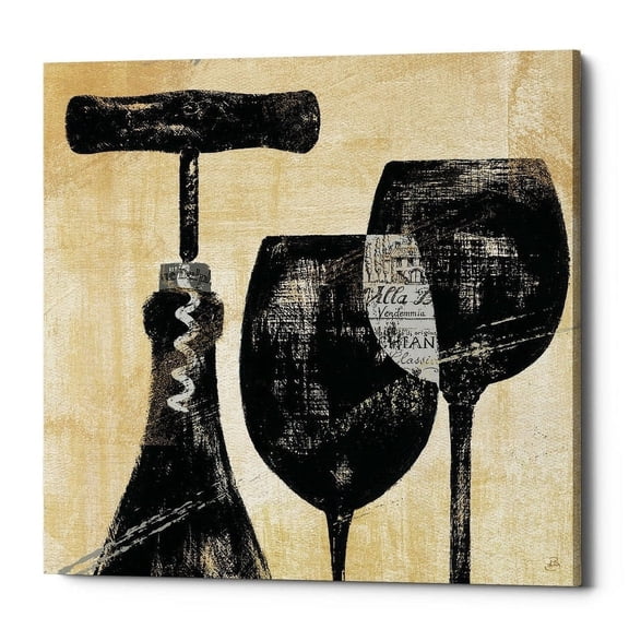 Epic Graffiti 'Wine Selection II' Canvas Wall Art, 12"x12" 12" x 12"