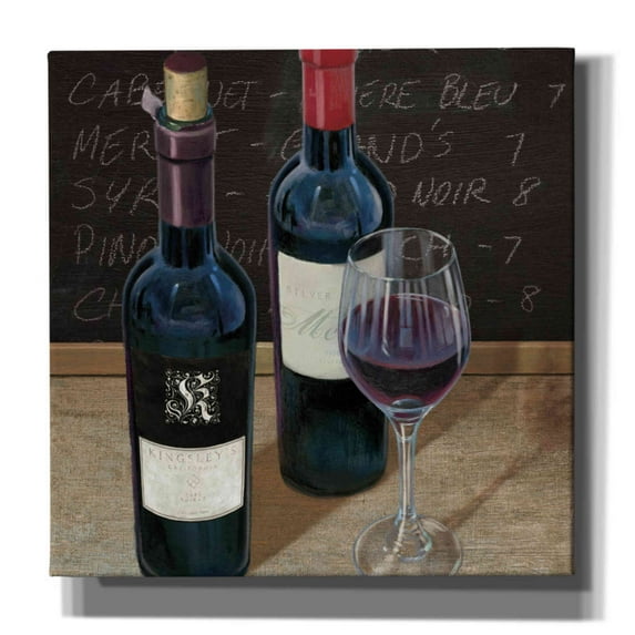 Epic Graffiti 'Wine Spirit II' by James Wiens, Canvas Wall Art, 18"x18"