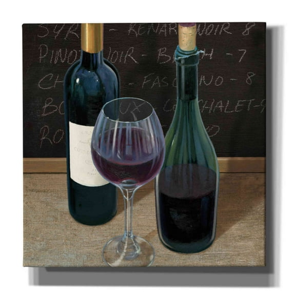 Epic Graffiti 'Wine Spirit III' by James Wiens, Canvas Wall Art, 37"x37"