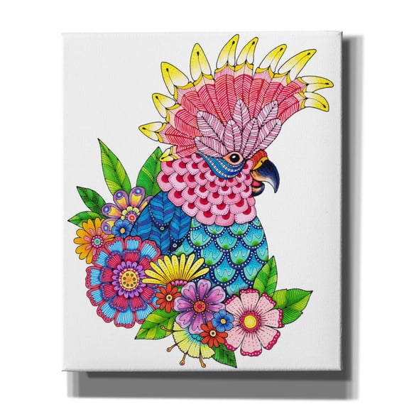 Epic Graffiti 'Winged Things 14' by Hello Angel Canvas Wall Art, 20" x 24"
