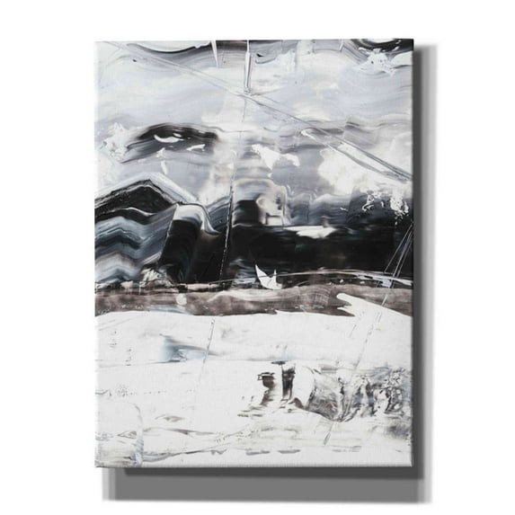 Epic Graffiti 'Winter Lightning I' by Ethan Harper Canvas Wall Art, 12"x16"