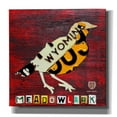thumbnail image 1 of Epic Graffiti 'Wyoming Meadowlark' by Design Turnpike, Giclee Canvas Wall Art, 12"x12", 1 of 8