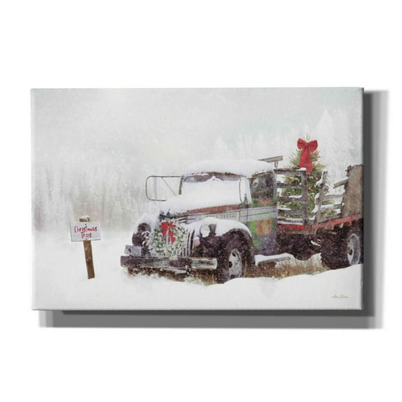 Epic Graffiti 'Wyoming Tree Farm' by Lori Deiter, Canvas Wall Art, 18"x12"