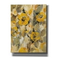 thumbnail image 1 of Epic Graffiti 'Yellow Floral I' by Silvia Vassileva, Canvas Wall Art, 12"x16", 1 of 3