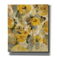 thumbnail image 1 of Epic Graffiti 'Yellow Floral II' by Silvia Vassileva, Canvas Wall Art, 26"x30", 1 of 3