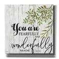 thumbnail image 1 of Epic Graffiti 'You are Fearfully and Wonderfully Made' by Cindy Jacobs, Canvas Wall Art, 26"x26", 1 of 2