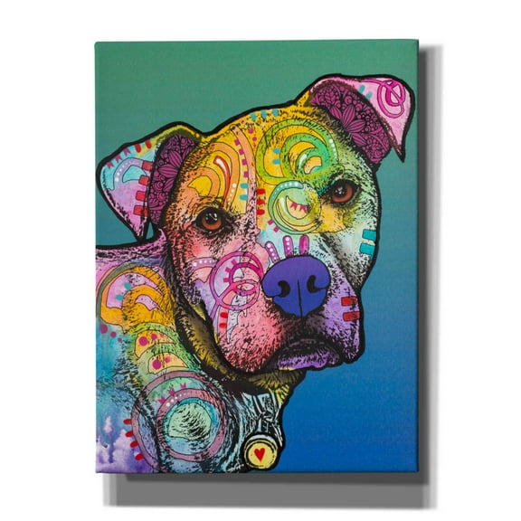 Epic Graffiti 'Zeus Custom-004' by Dean Russo, Giclee Canvas Wall Art, 12"x16"