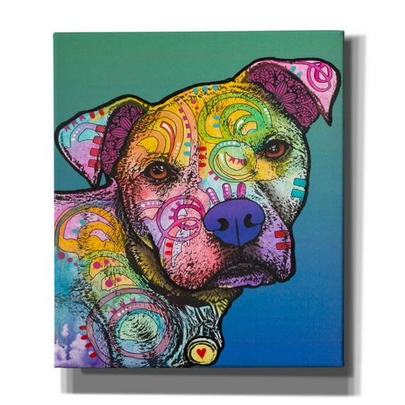 Epic Graffiti 'Zeus Custom-004' by Dean Russo, Giclee Canvas Wall Art, 26"x30"