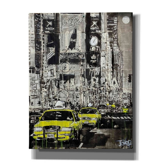 Epic Graffiti 'Zoo York' by Loui Jover, Canvas Wall Art, 26"x34'