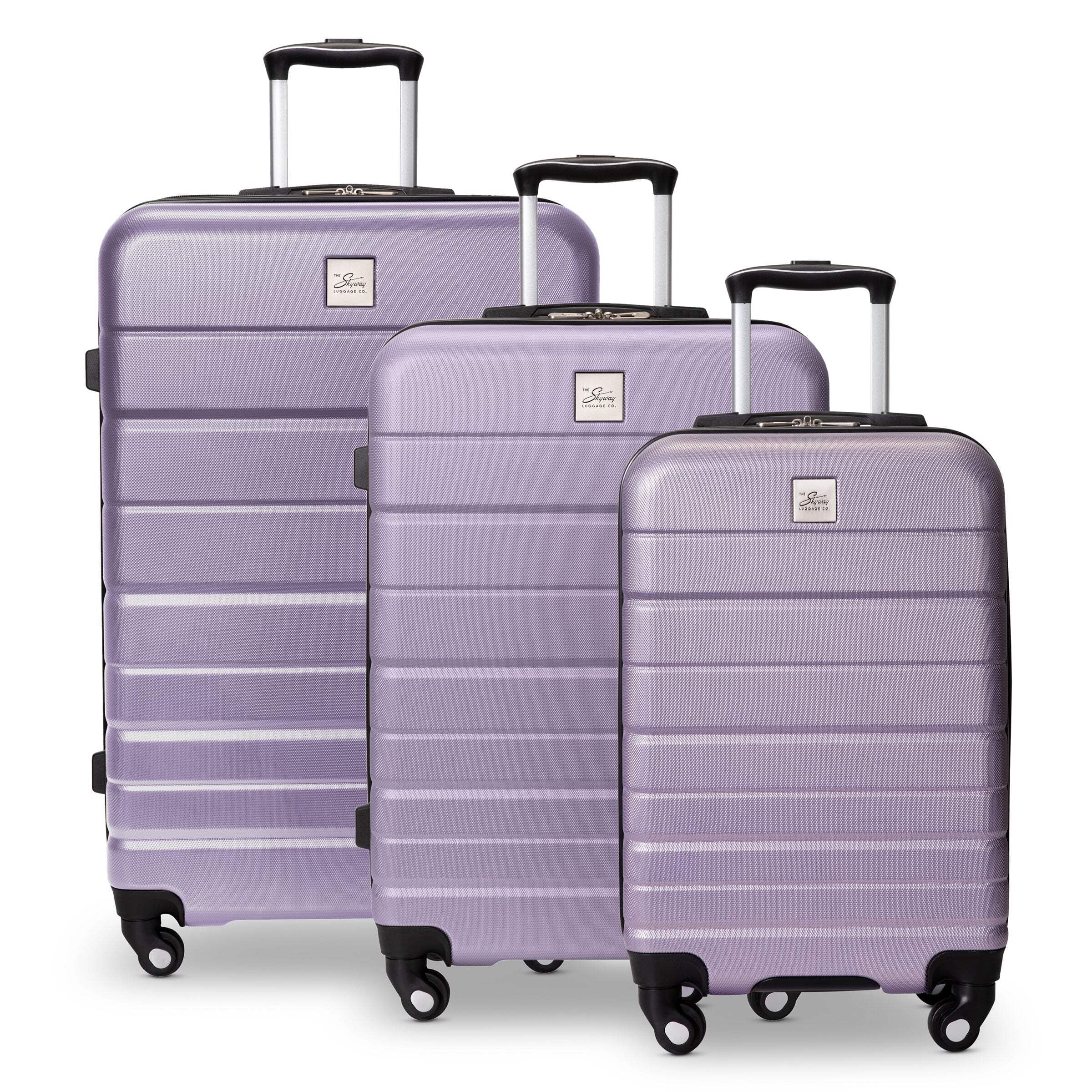 Skyway Epic Hardside Classic 4-Wheel 3 Piece Luggage Set (20", 24" 28")