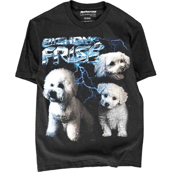 Epic Heavy Metal T-Shirt for Men & Women - Comfort Colors with Fluffy Dogs and Lightning Design