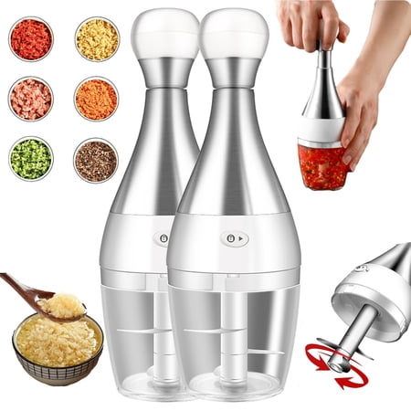 Epic Kitchen Finds - Gourmetslice Deluxe Cutter, Epic Kitchen Finds Chopper, Gourmetslice Deluxe Cutter Mini, Manual Pressed Chopper,Gourmetslice the Processor for Smashing Garlic Onion Potato