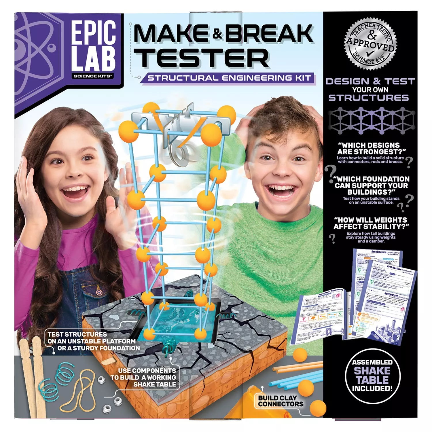 Epic Lab Make and Break Tester Structural Engineering Kit - Walmart.com