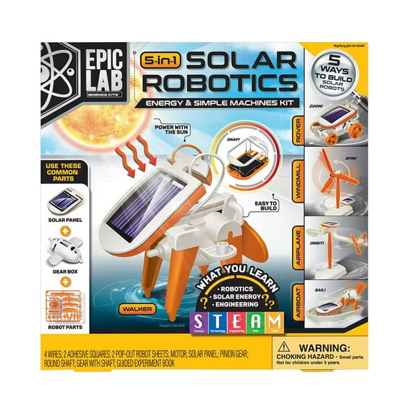 Epic Lab Science Kit Solar Robotics Box Size 11.5x2x11.5"H