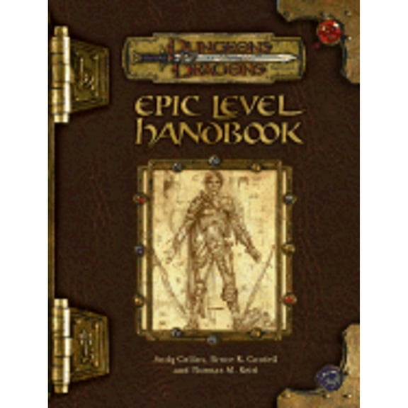 Pre-Owned Epic Level Handbook (Dungeon & Dragons d20 3.0 Fantasy Roleplaying) (Hardcover) 0786926589 9780786926589