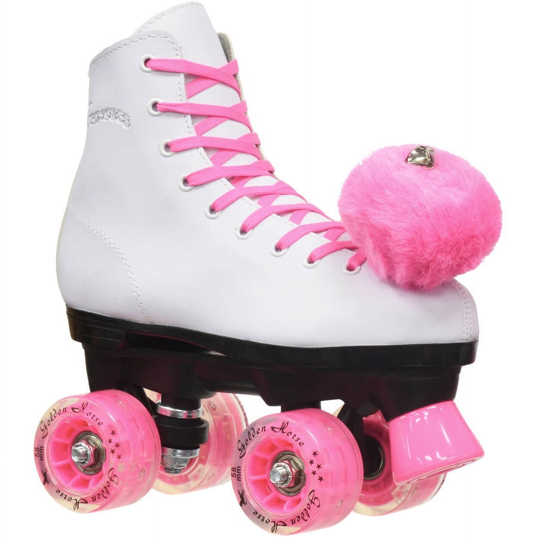 Epic Princess Youth Quad Roller Skates - Pink 1