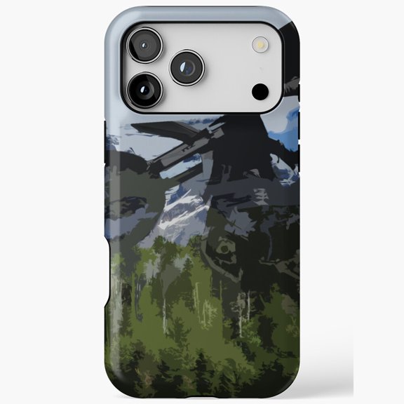 Epic Mech Forest Adventure for iPhone Case 11 through 17 Pro Max
