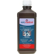 Epic Medical Supply Hydrogen Peroxide First Aid Antiseptic , 3% USP, 32 oz.