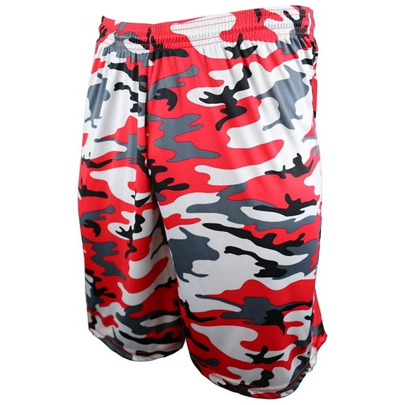 Epic Men's 9" & 6" Pro Blade Single Layer (Camo Print) Basketball Shorts