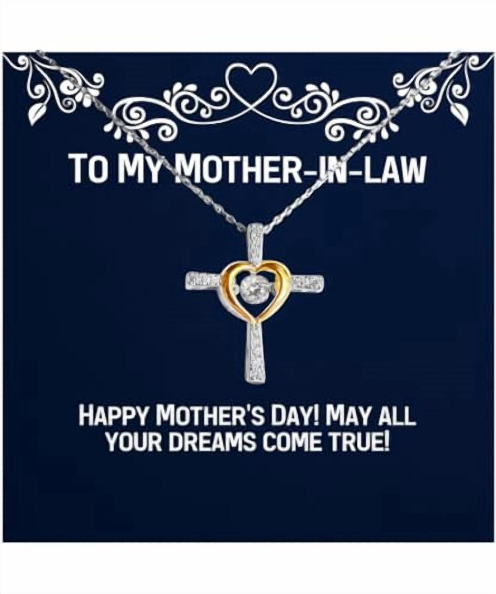 Epic Mother-in-law Gifts, Happy Mother's Day! May all!, Fun Birthday Cross Dancing Necklace For Mom, Jewelry From Son Daughter, Fun gifts for motherinlaw, Gift ideas for motherinlaw, Presents for